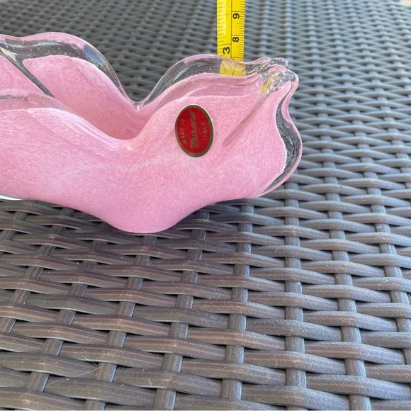 Vintage Italian Murano Glass Napkin Holder - Picture 8 of 10